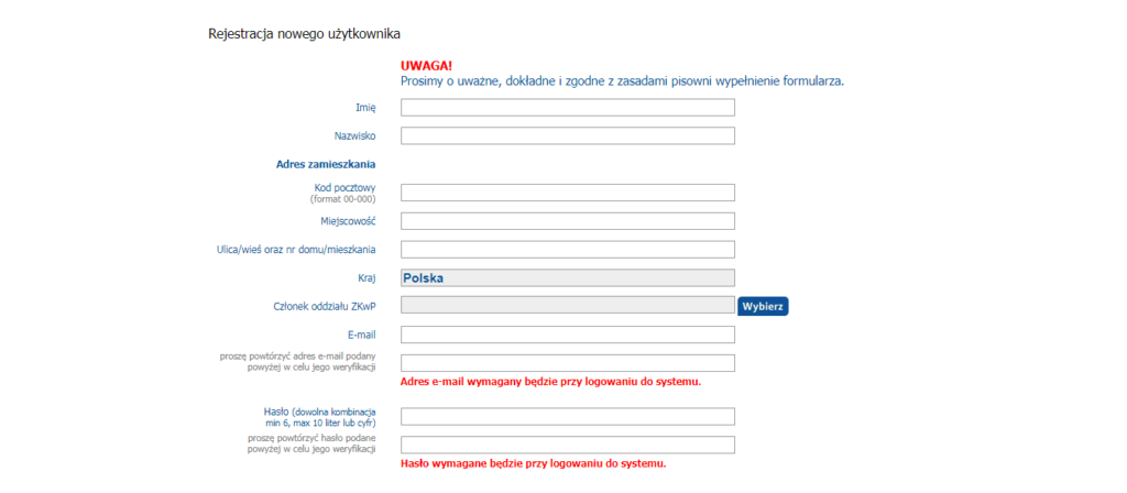 wystawy.net logowanie - rejestracja konta wystawy.net
